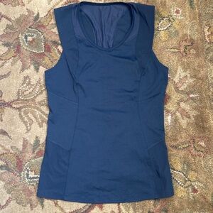 Lululemon Black V Neck Tank Top.